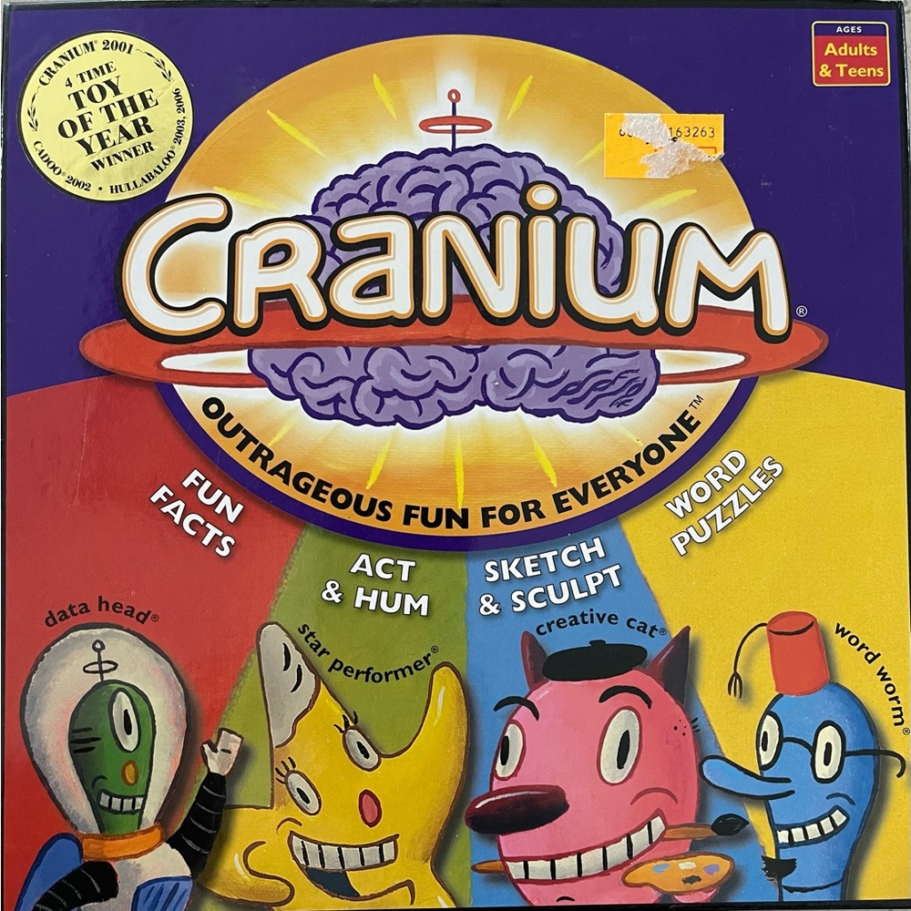 Cranium‎ Board Game Adults & Teens NEW